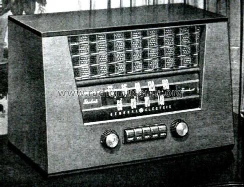 1946年,三款通用电气公司制造的收音机产品广告